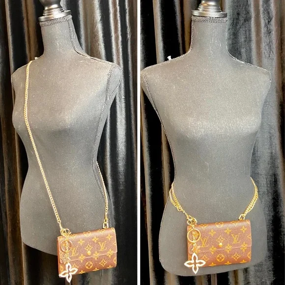 Louis Vuitton Etui Papiers Wallet Crossbody with charm - Picture 2 of 16